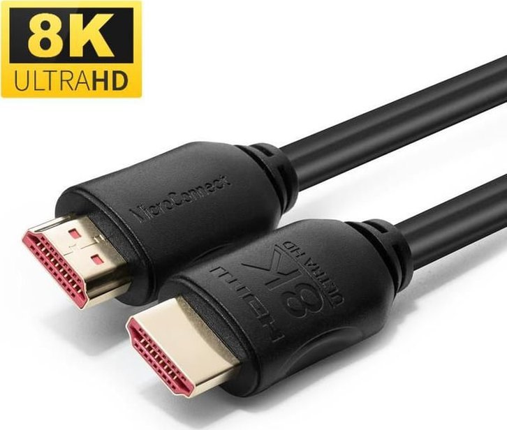Kabel MicroConnect MC-HDM19193V2.1 kabel HDMI 3 m HDMI Typu A (Standard) Czarny