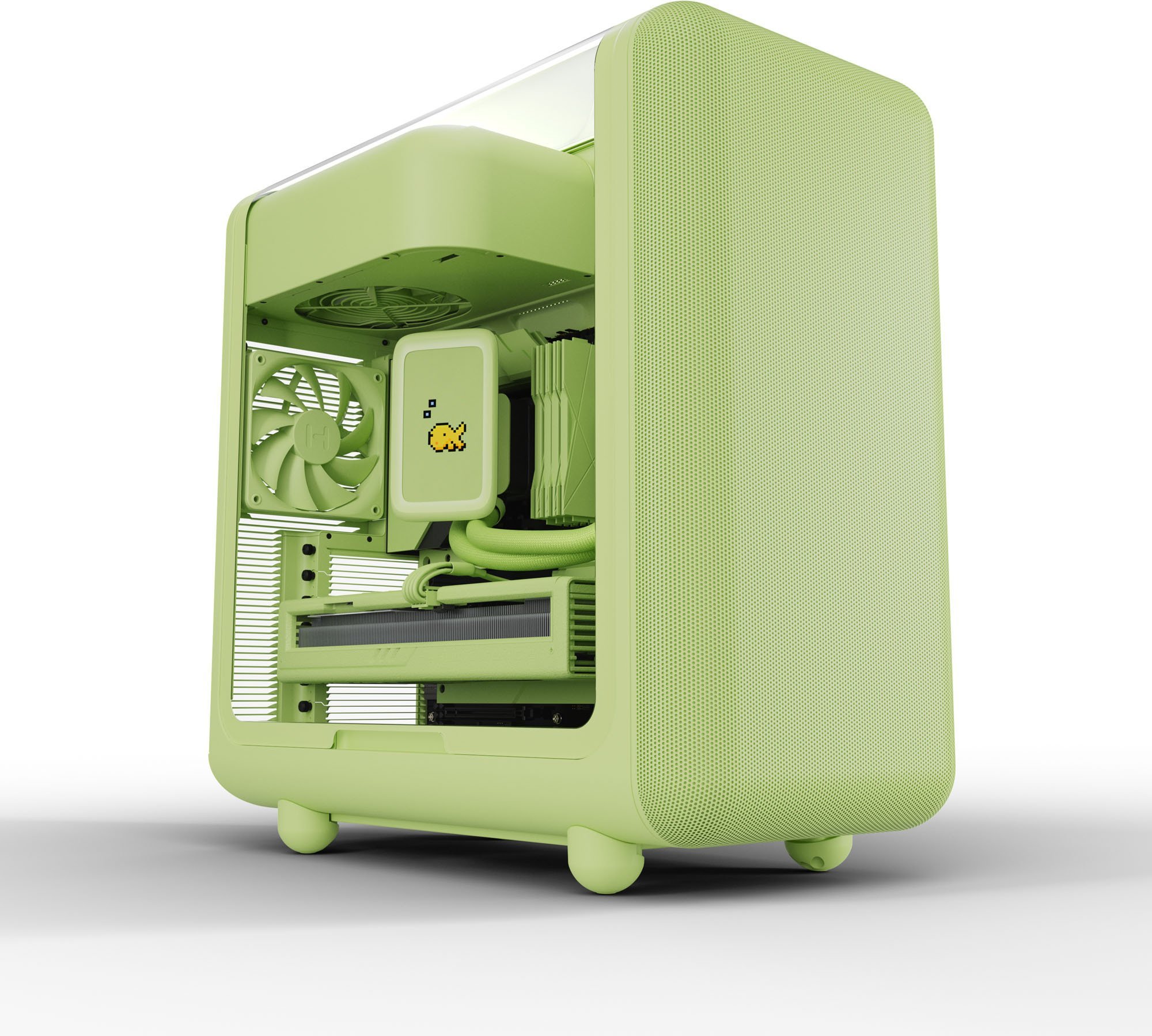 Obudowa Hyte X50 Midi Tower - Matcha Milk