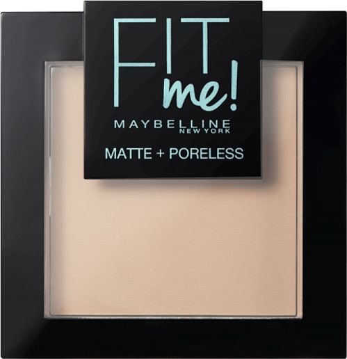 Maybelline Puder do twarzy Fit Me Matte Poreless Pressed Powder 105 Natural Ivory 9g