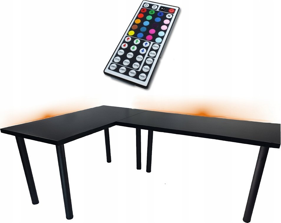 BIURKO GAMINGOWE NARONE TAMA LED MOCNE PRODUCENT