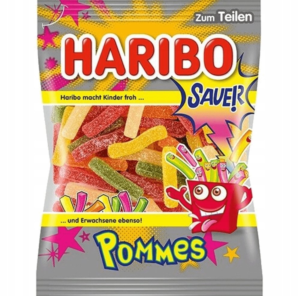 Żelki Frytki Saure Pommes 175g - Haribo