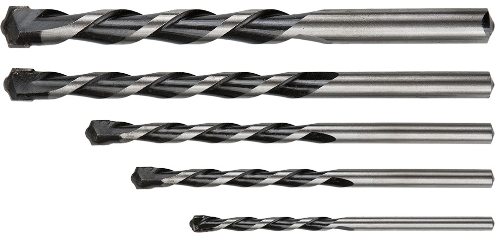 Wiertło Graphite do betonu walcowe 4 5 6 10 8mm zestaw (57H350)