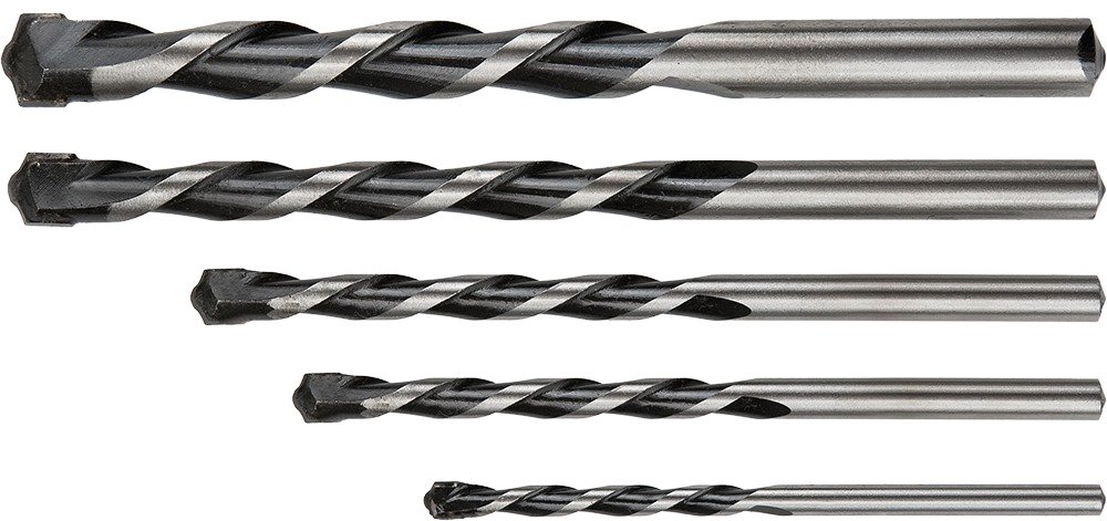 Wiertło Graphite do betonu walcowe 4 5 6 10 8mm zestaw (57H350)