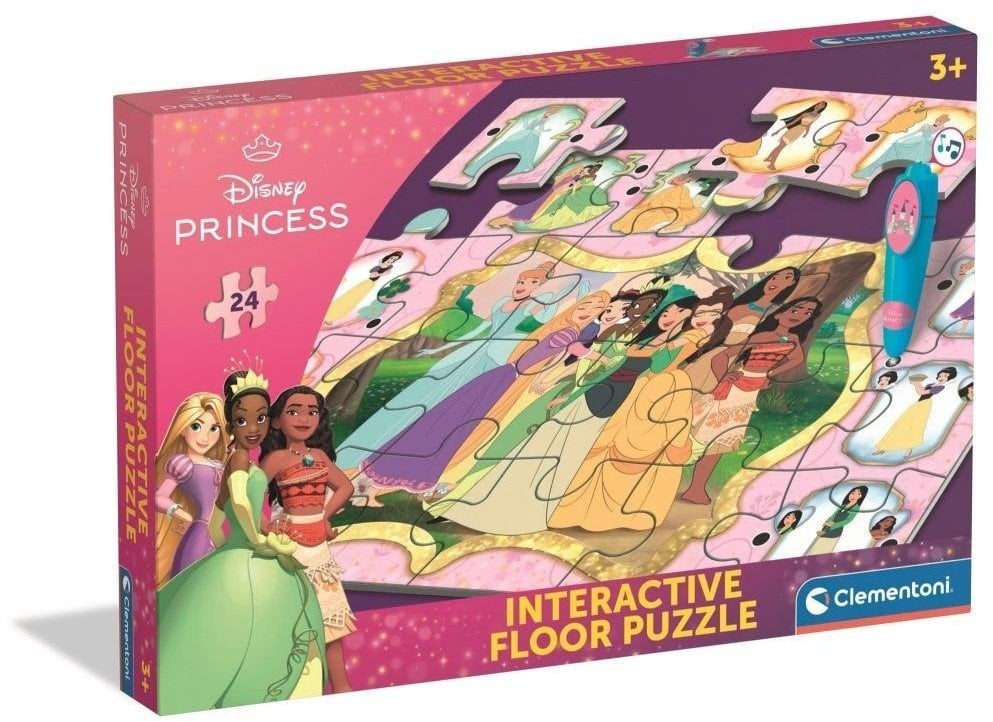 CLE DISNEY interakt.puzzle dywan Księżniczki 16685