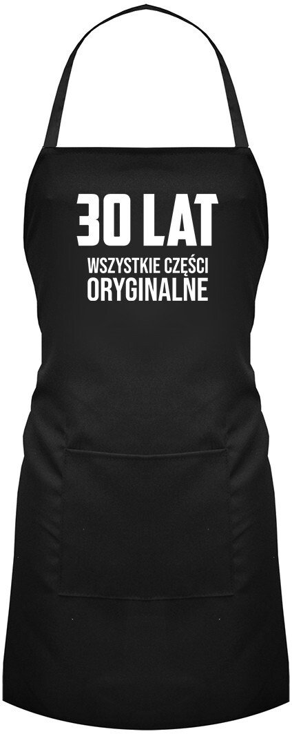 Koszulkowy 30 lat - fartuch z nadrukiem