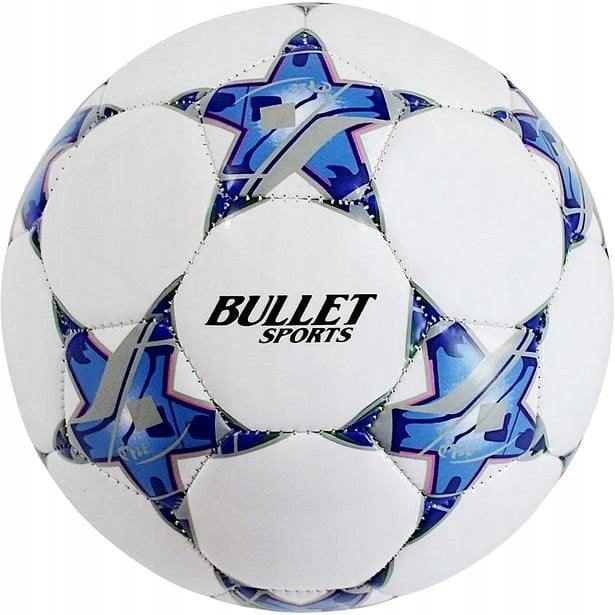 PIŁKA NOŻNA NEOPRENOWA BULLET SPORTS R.5 NIEBIESKI