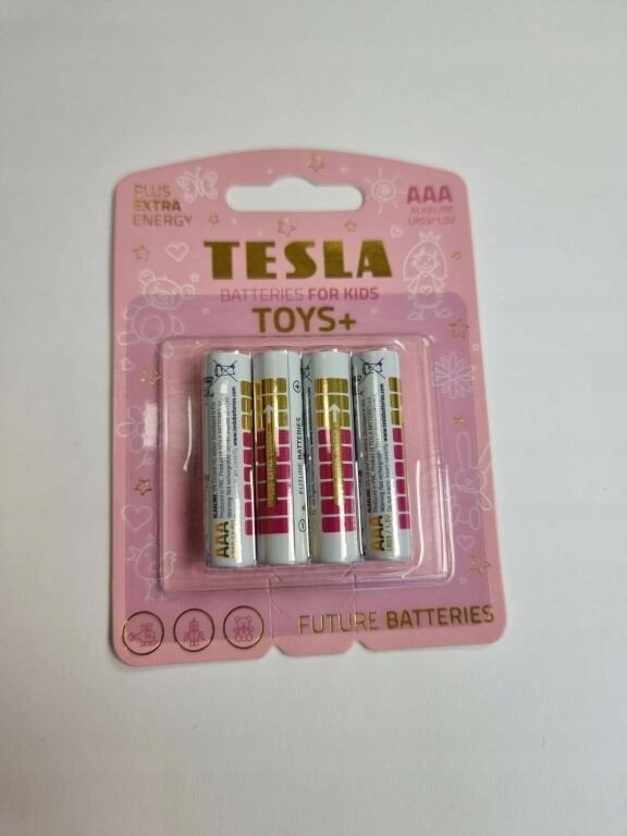 Tesla TESLA bateria alkaliczna R3 (AAA) TOYS+ GIRL [4x120] 4 szt