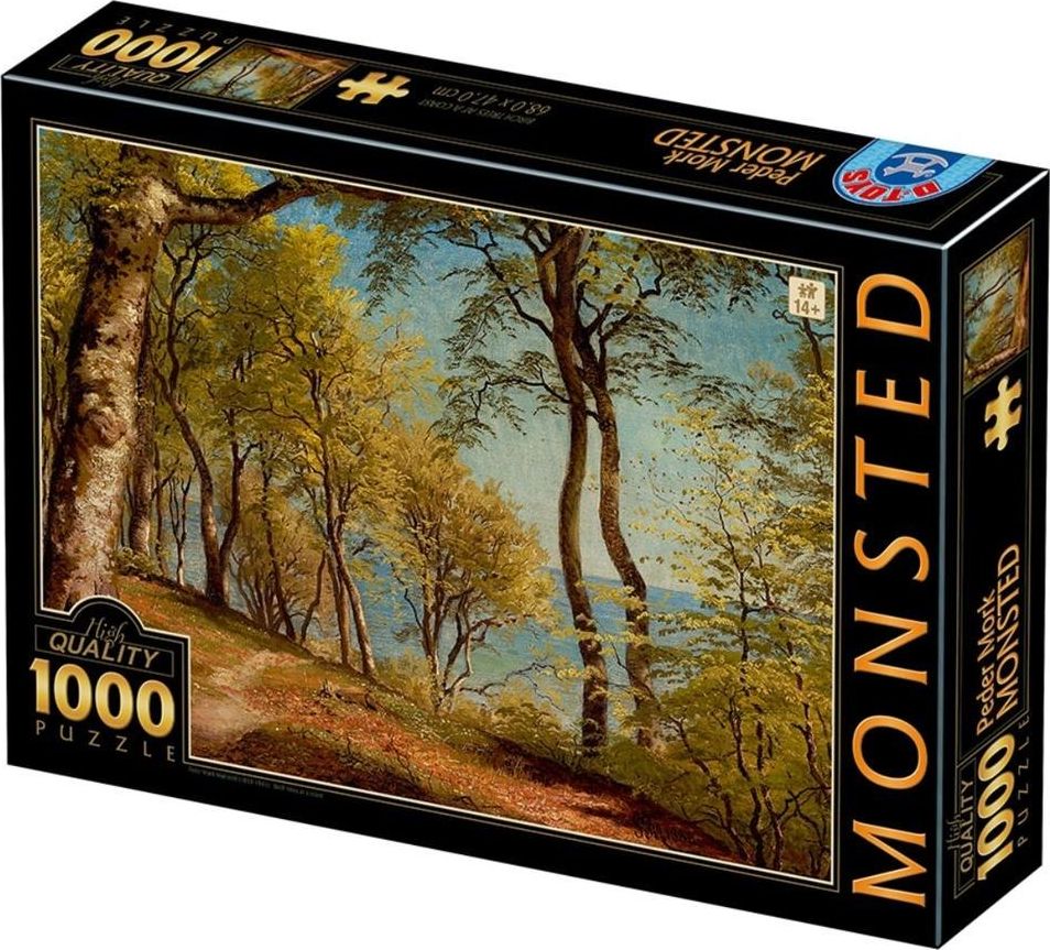 D-Toys Puzzle 1000 Peder Mork Monsted, Brzozy na wybrzeżu