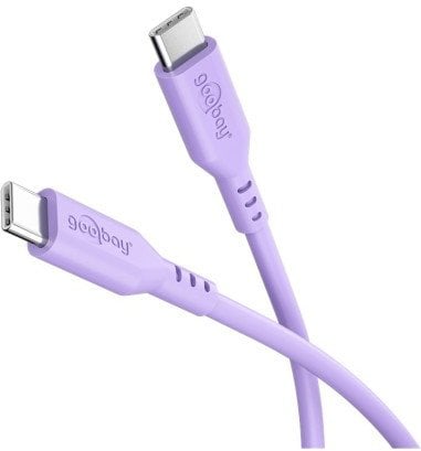 Kabel USB Goobay USB-C - USB-C 1.5 m Fioletowy (RB77745)