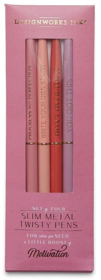 Designworks Ink Zestaw 4 długopisów Motivation