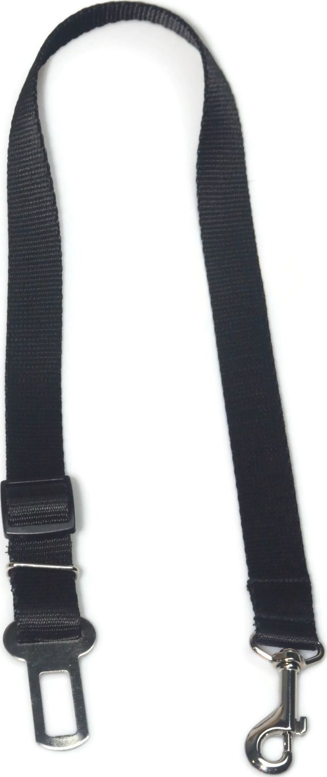 Alizoo Zapięcie samochodowe dla psa 25mm czarne