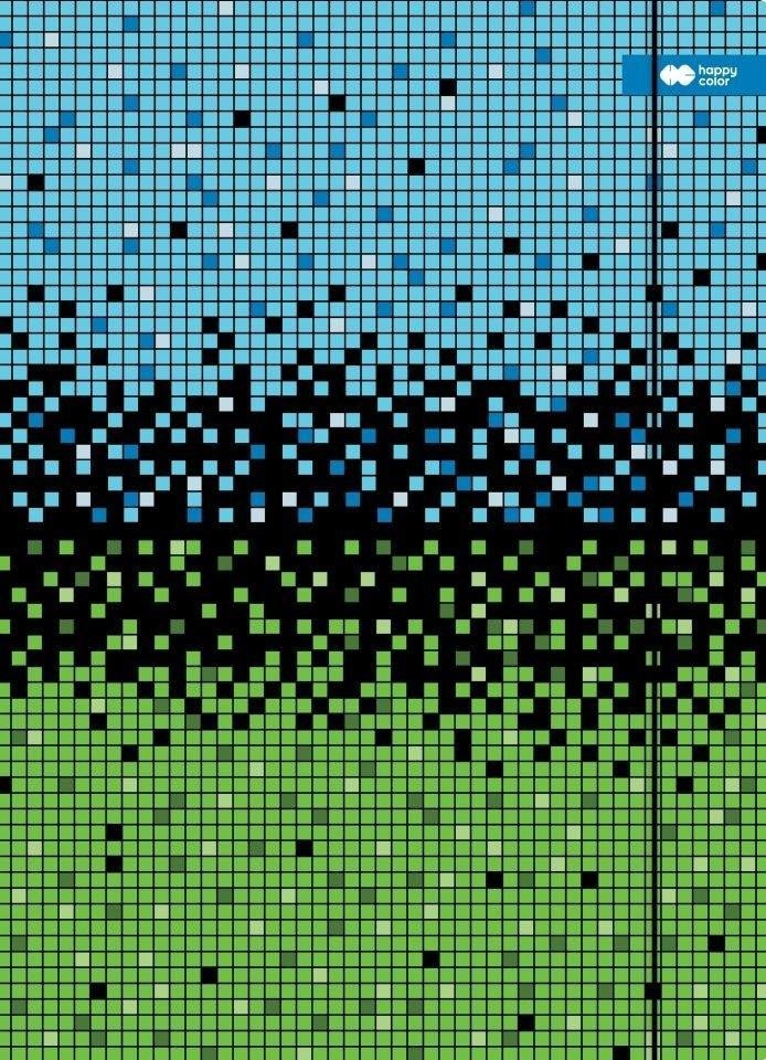 GDD Teczka z gumką A4+ Pixi nieb-ziel HAPPY COLOR