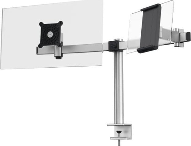 Durable Durable 508723 uchwyt / stojak do monitorów 86,4 cm (34") Srebrny Biurko