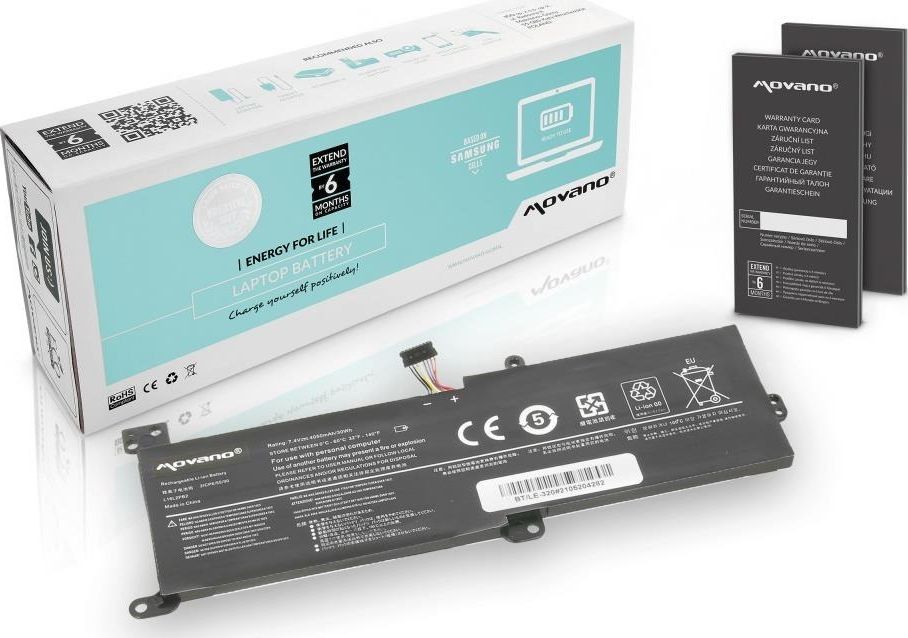 Bateria Movano Bateria Movano do notebooka Lenovo IdeaPad 320 (7.4V-7.6V) (4050 mAh)