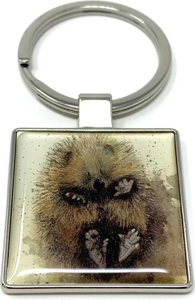 Brelok do kluczy K18 Jeżyk na plecach