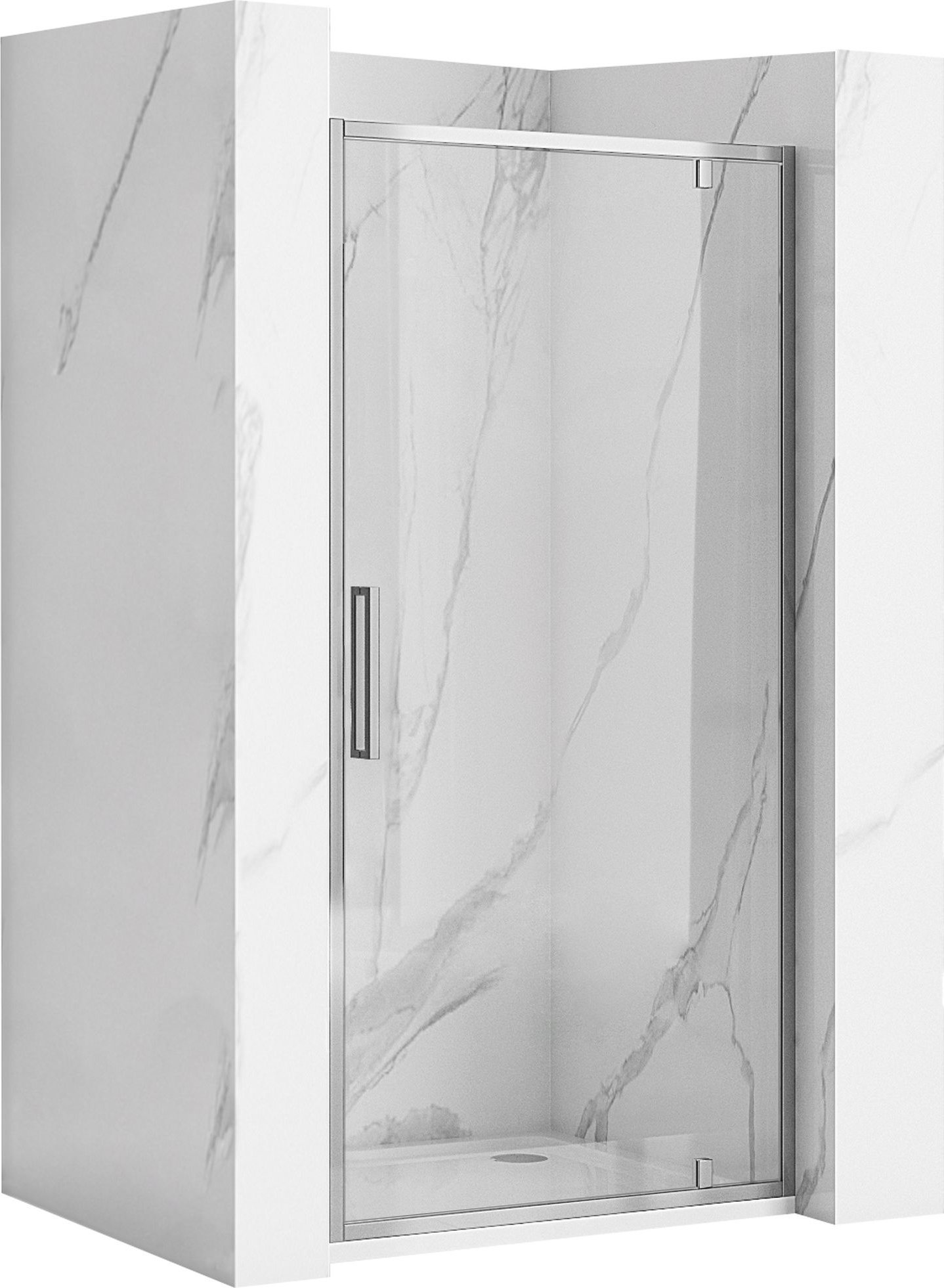 Rea Drzwi Prysznicowe Uchylne REA Rapid Swing Chrom 90