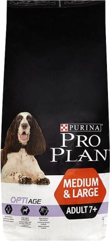 Purina Pro Plan OptiAge Medium&Large Adult 7+ 14kg