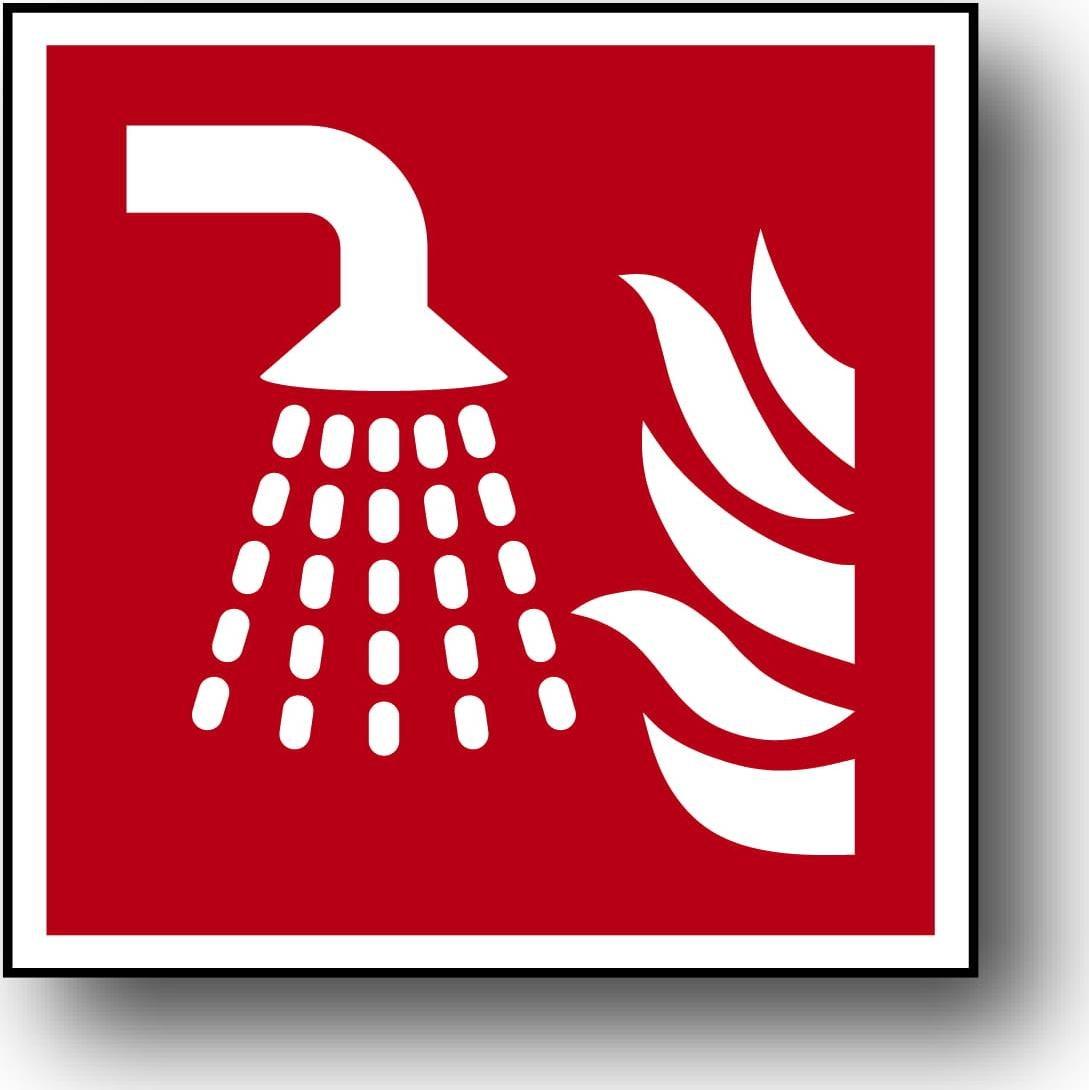 Mój dom Zp-10 Znak 15X15 Bhp Ppoż. Aplikator Mgły Wodnej