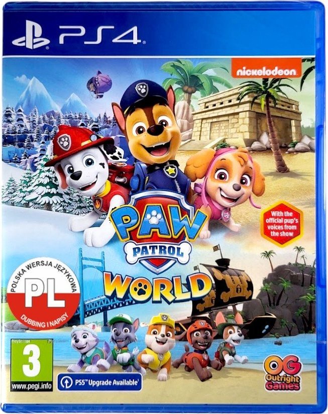 Gra Ps4 Świat Psiego Patrolu / Paw Patrol World