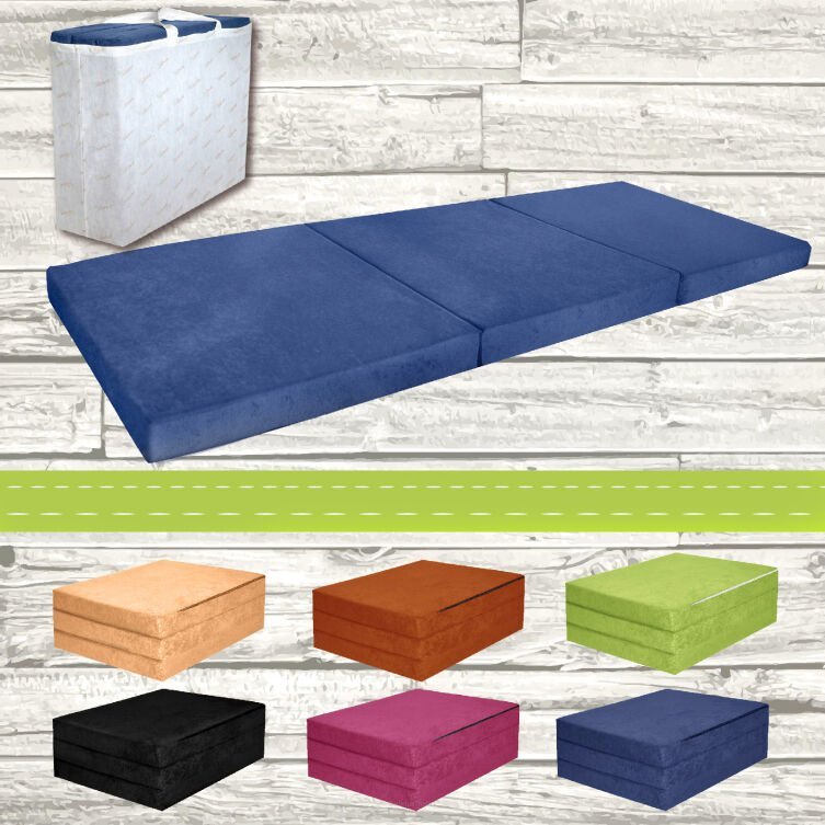 Galeriatrend Materac Turystyczny Rozkładany 195x80x9 Jasny Róż