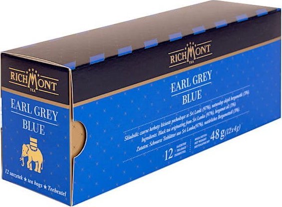 Richmont Herbata Richmont Earl Grey Blue 12x4g - z olejkiem bergamotki