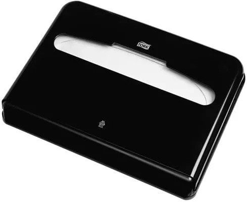 Tork - Dozownik do nakładek sedesowych, V1 – Czarny