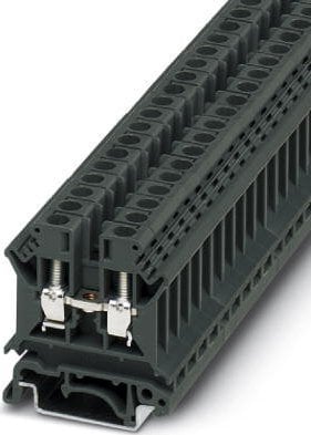 Phoenix Contact Złączka szynowa 2-przewodowa 6mm2 41A 800V ciemno szara TB 6 I Essential 3000486