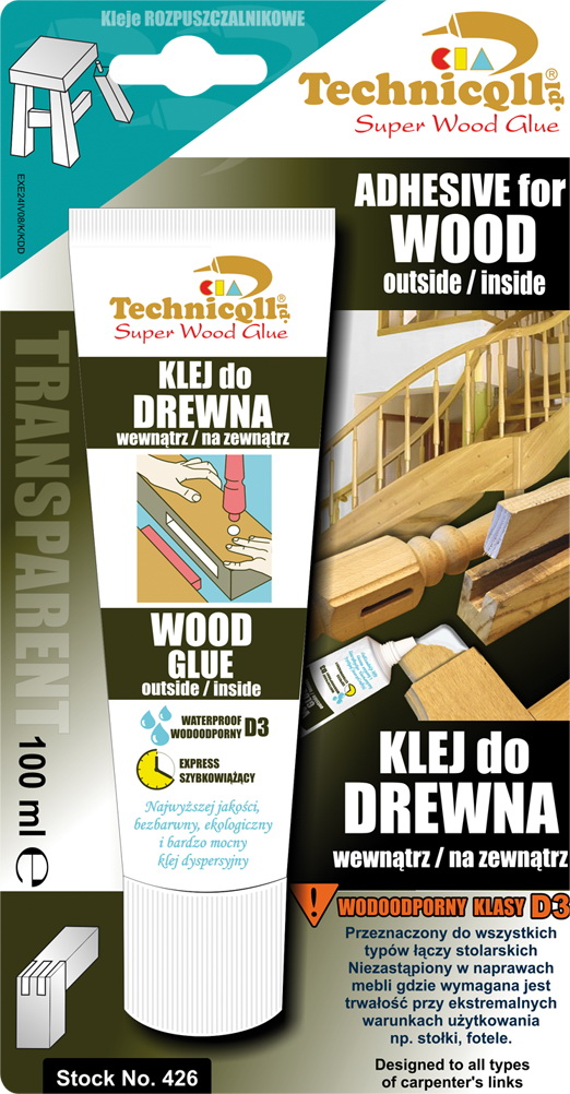 Technicqll Klej do drewna 100ml R-426