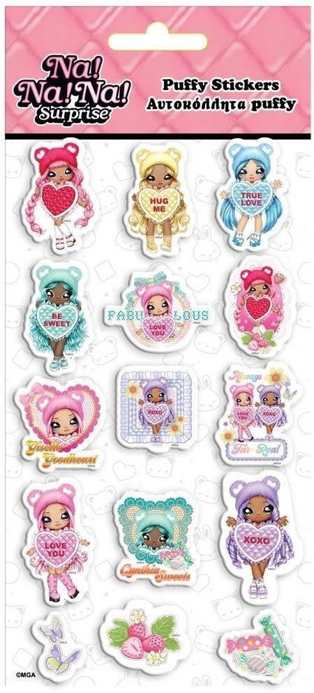 Naklejki wypukłe NA!NA!NA! EDUKAMP