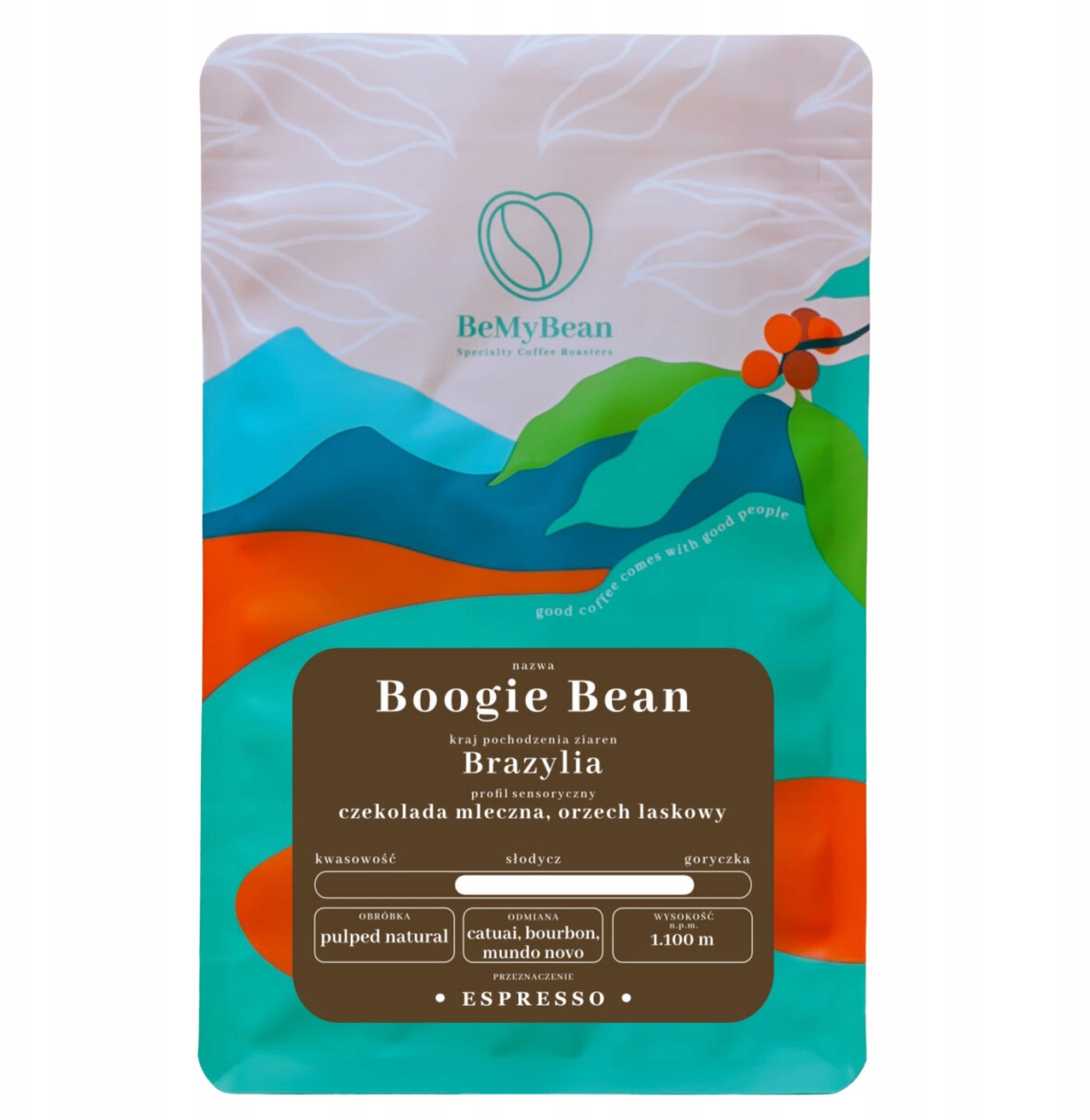 Kawa ziarnista BeMyBean Boogie Bean 1 kg