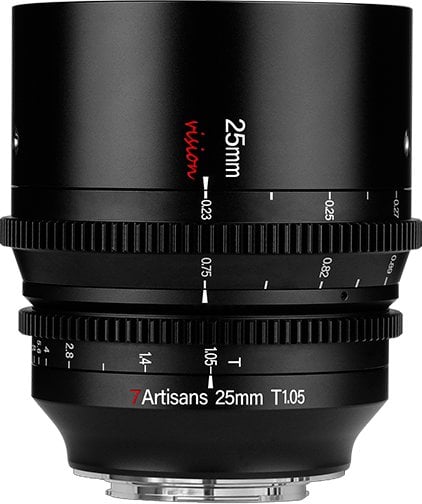 7Artisans Vision 25mm T1.05 Sony E