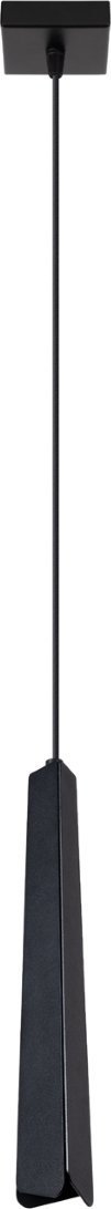 Lampa wisząca Sollux Lighting SOLLUX Lampa wisząca PRYSM 1 czarna 1 x G9 SL.1400