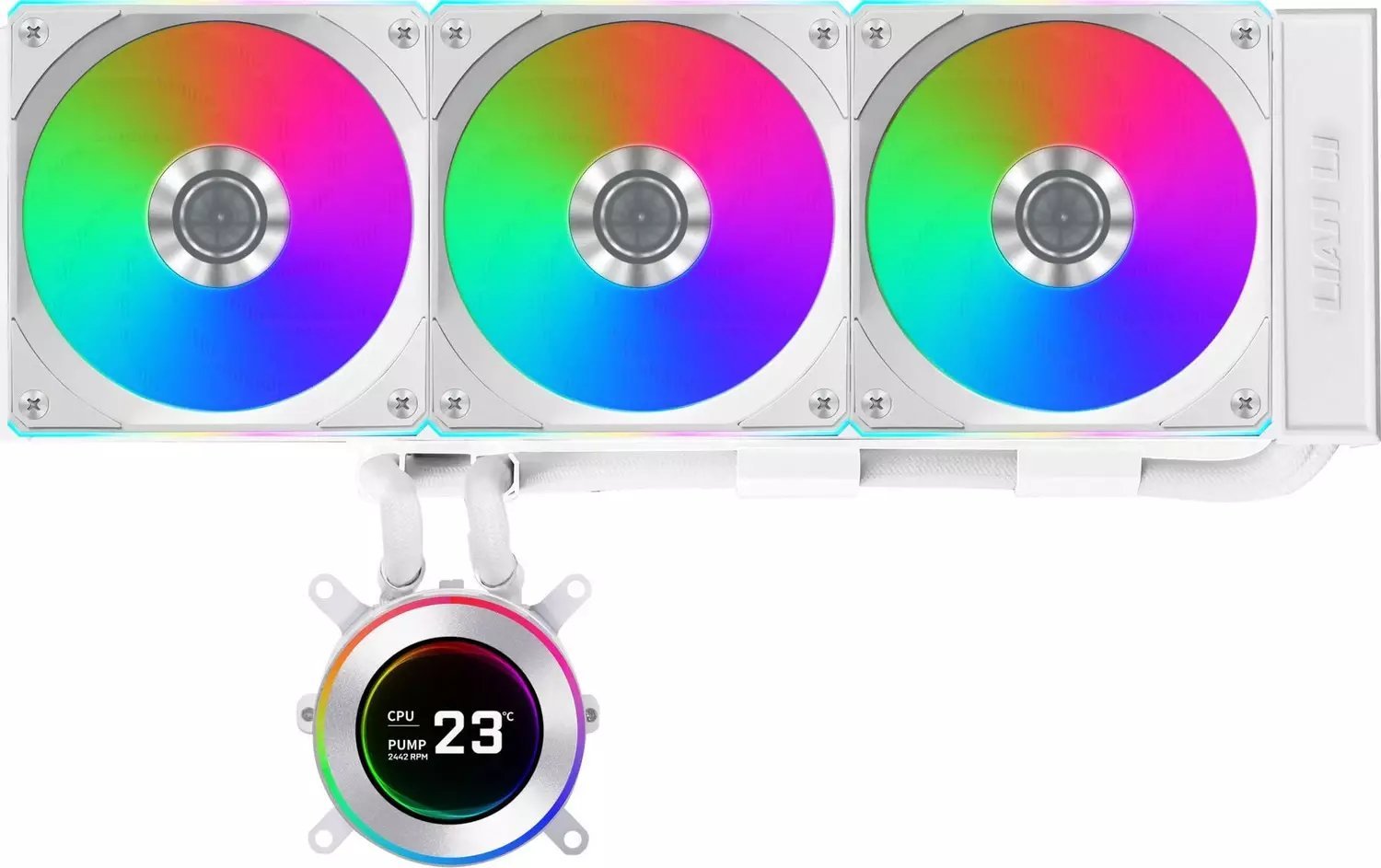 Chłodzenie wodne Lian Li Hydroshift II LCD-C 360CL (GHS2LCD36RW)