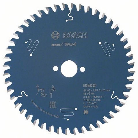 Bosch Tarcza pilarska Expert for wood 160 x 20mm 48 zębów (2.608.644.015)