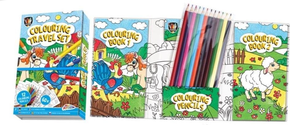 Zestaw do kolorowania 2 osobowy