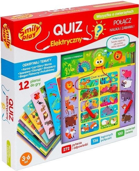 Quiz elektr.Wszystko o zwierz.SmilyP SP98277 82771