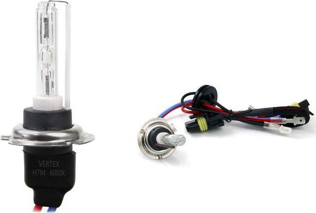 AMiO Żarówka ksenonowa, żarnik xenon H7M 6000K metal