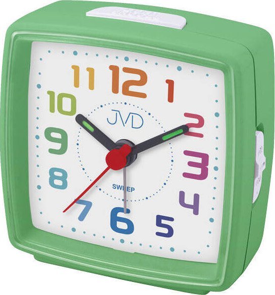 JVD Budzik JVD SRP2811.5 7x7 cm cichy mechanizm drzemka podświetlenie .