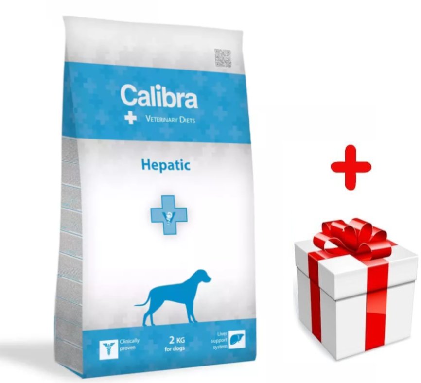 Calibra Veterinary Diets Dog Hepatic 2kg + Niespodzianka dla psa GRATIS