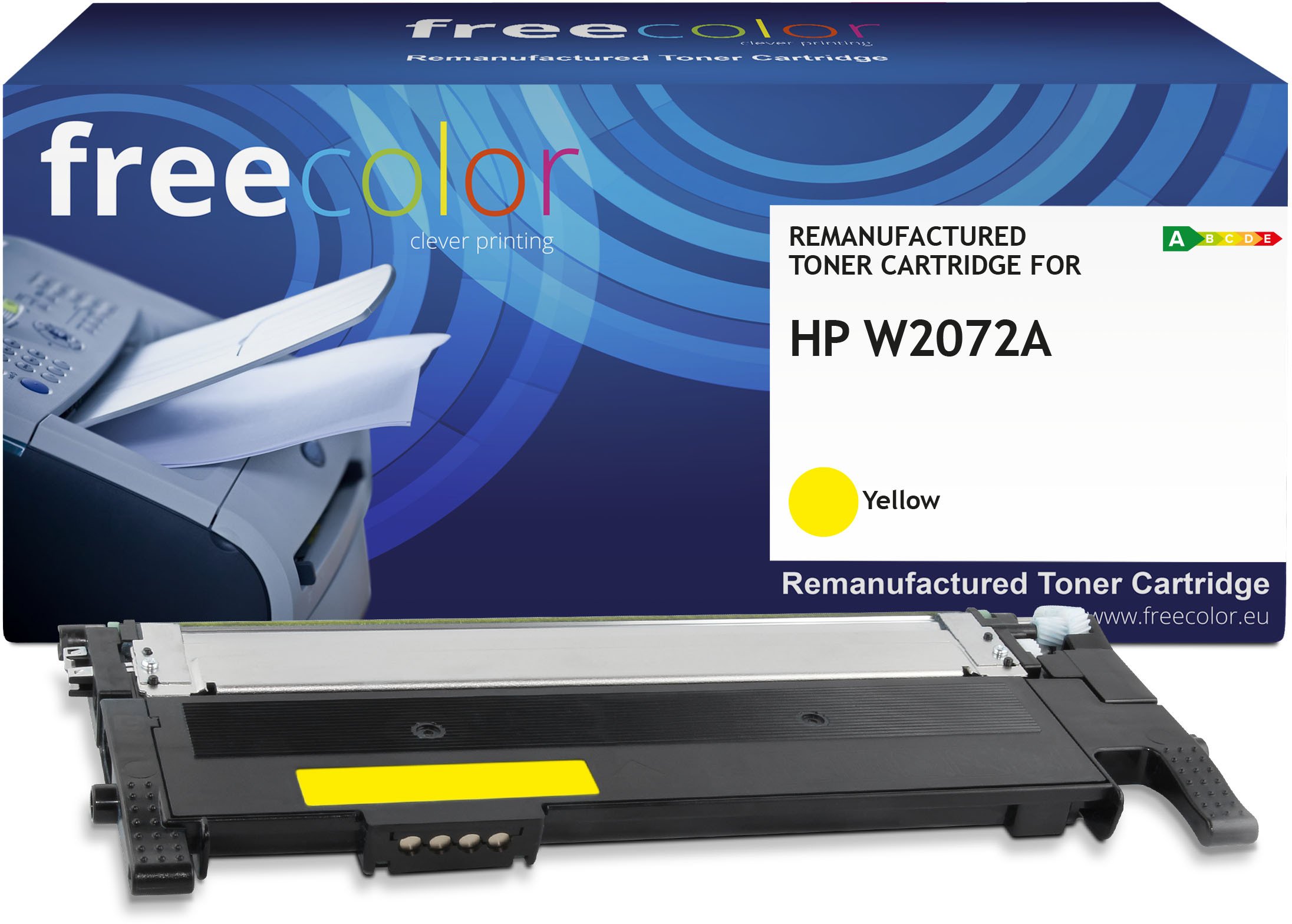 Toner Freecolor K18910F7 kaseta z tonerem 1 szt. Zamiennik Żółty