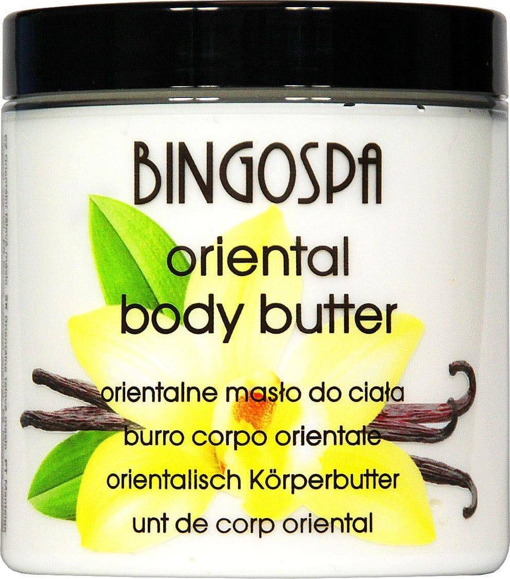 BingoSpa Orientalne masło do ciała o zapachu wanilii 250g