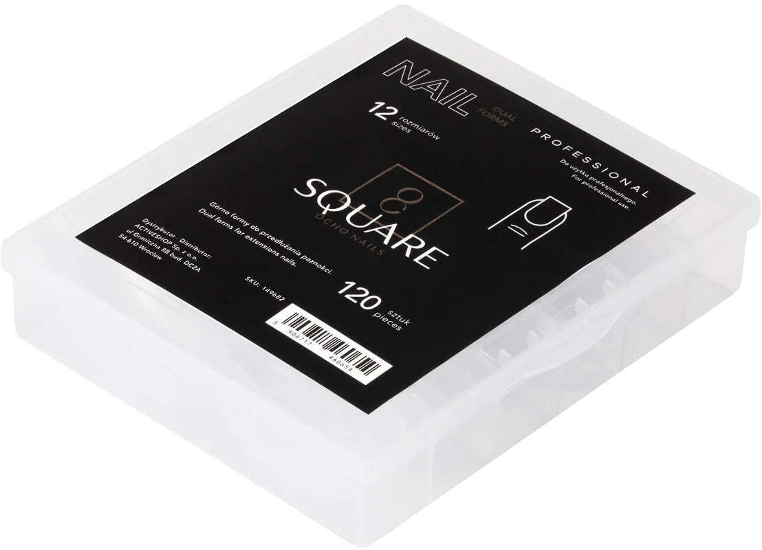 OCHO NAILS górne formy square 120 szt.