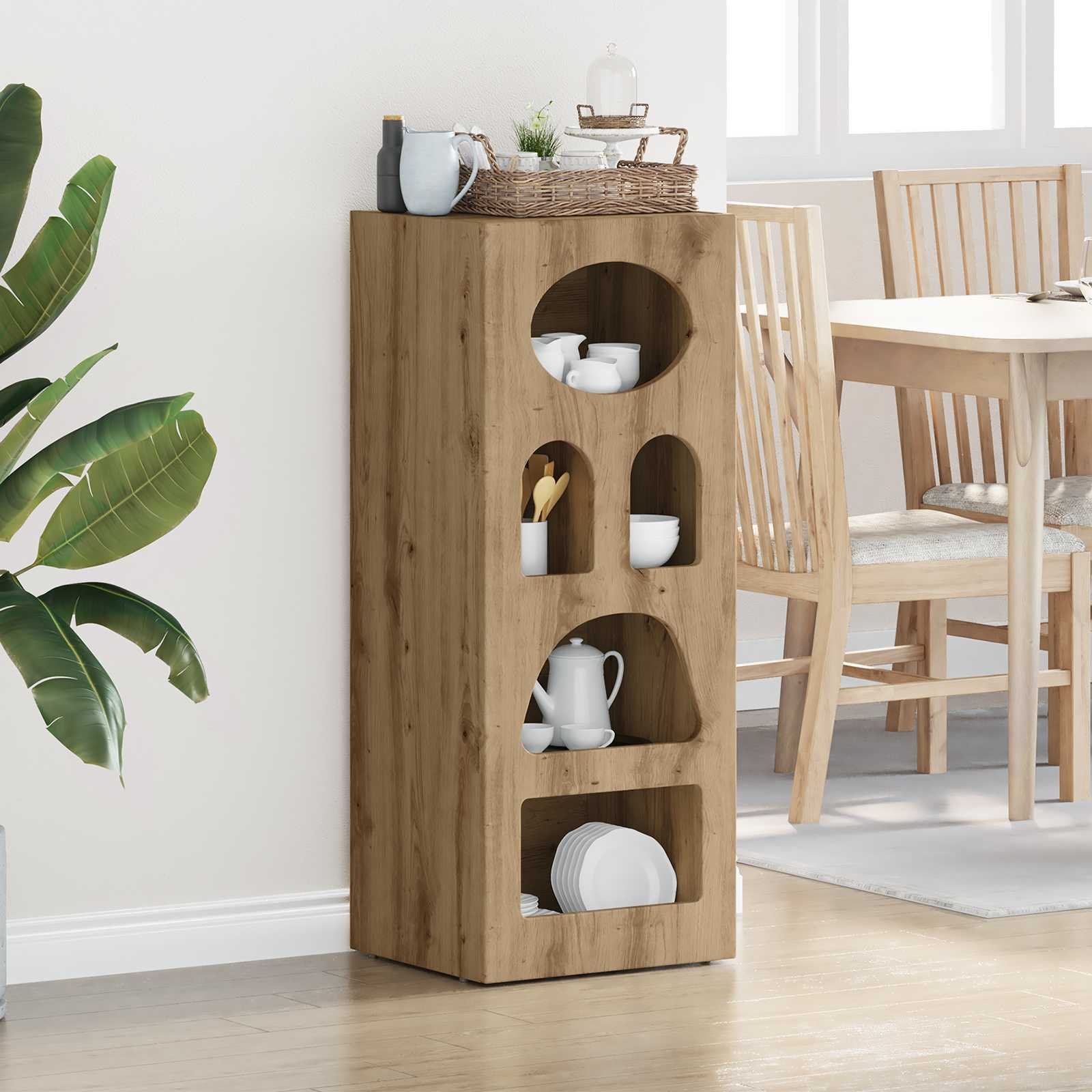 vidaXL Bufet Dąb rzemieślniczy 40 x 35 x 100,5 cm