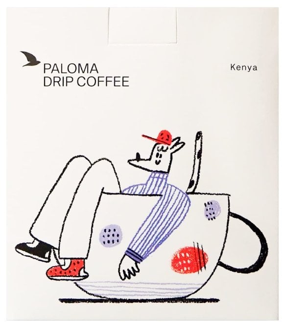 Kawa mielona Paloma Drip Bag Coffee - Kenia Matunda - 10 szt.