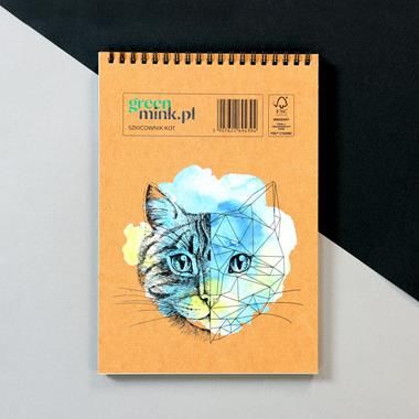 Greenmink Szkicownik 17x25cm 96k biały