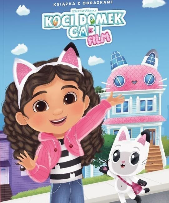 Koci Domek Gabi Film. Książka z obrazkami