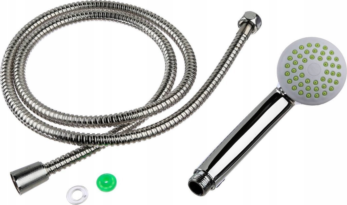 5five Wąż prysznicowy 150 cm + słuchawka i elementy montażowe