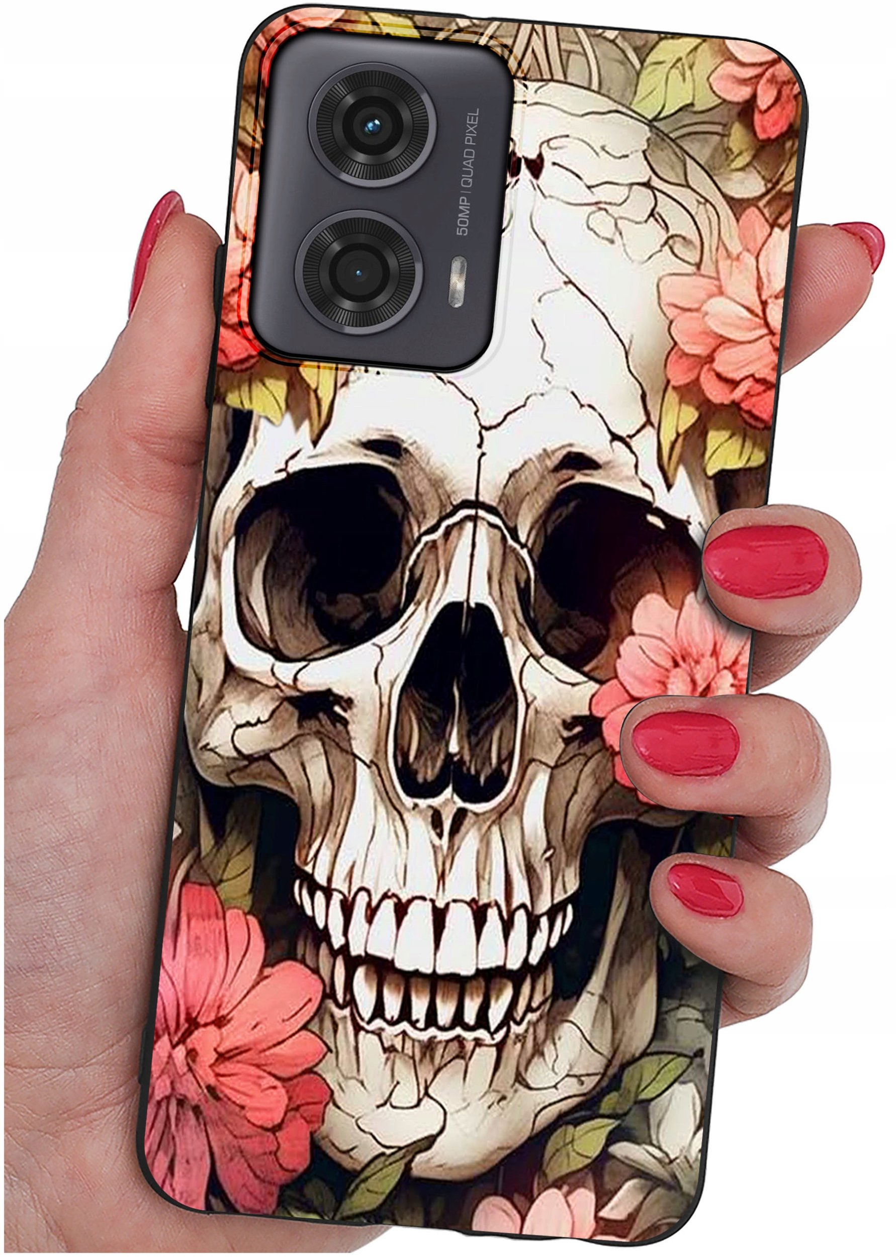 Etui do Motorola Moto G24 |G24 POWER |G04 |E14 WZORY |SILIKONOWE MATT SZKŁO