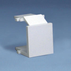 Kontakt-Simon Zaślepka gniazda teleinformatycznego pojedynczego SIMON54 RJ srebrna - BWB/43