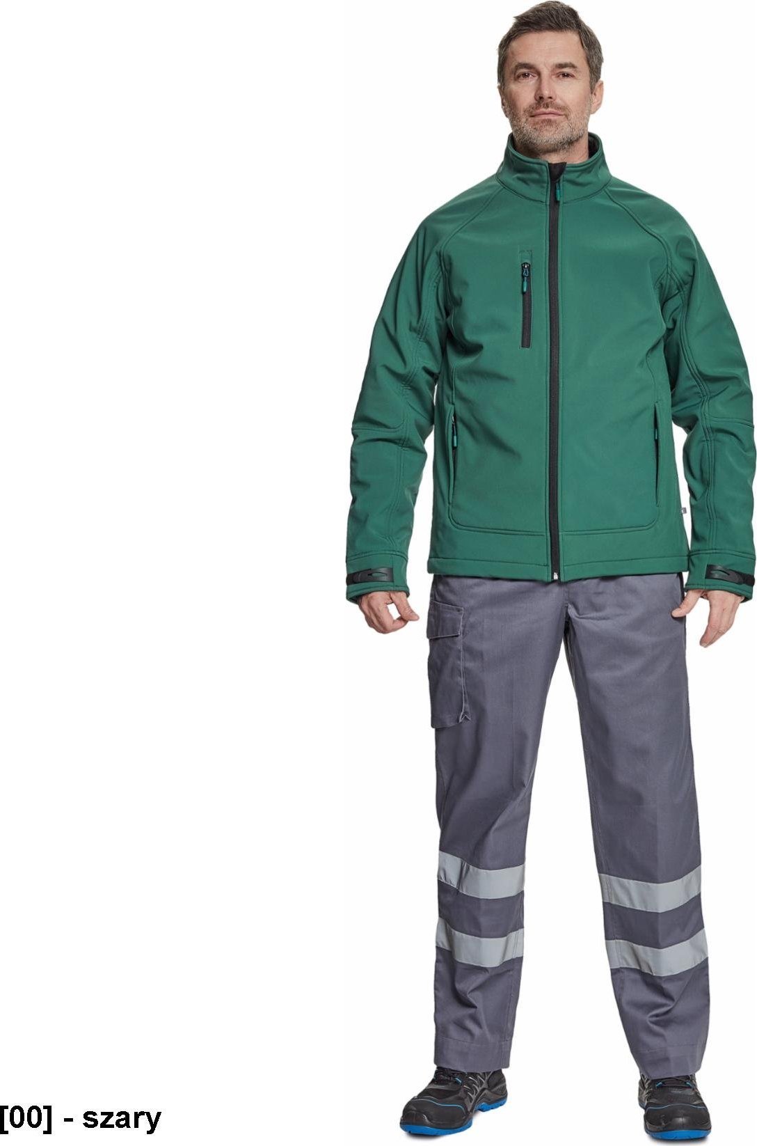 CERVA CHITRA SOFTSHELL - kurtka - czarny 5XL